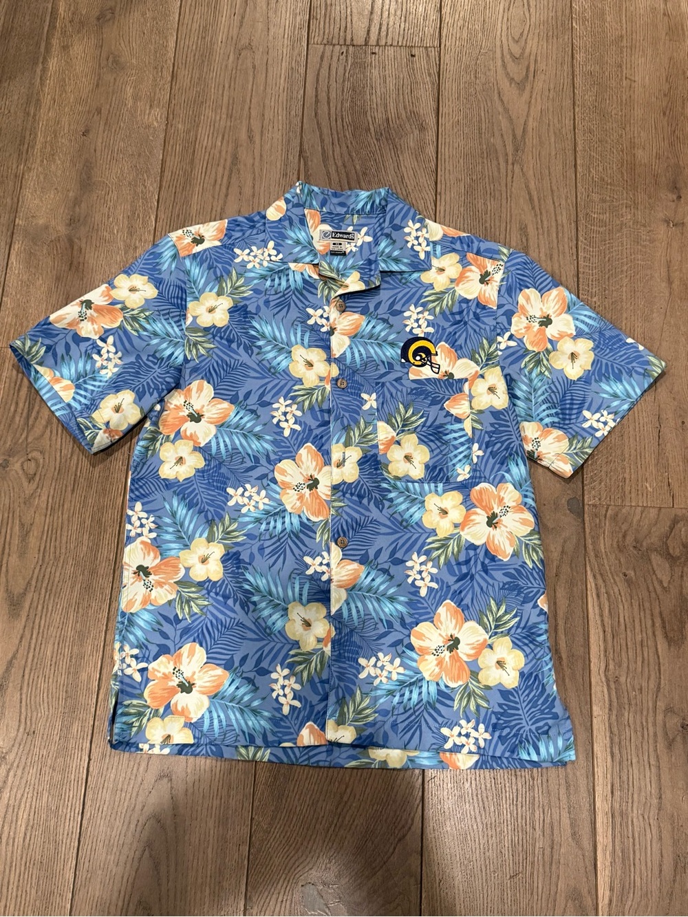 Los Angeles Rams Hawaiian Shirt – XS